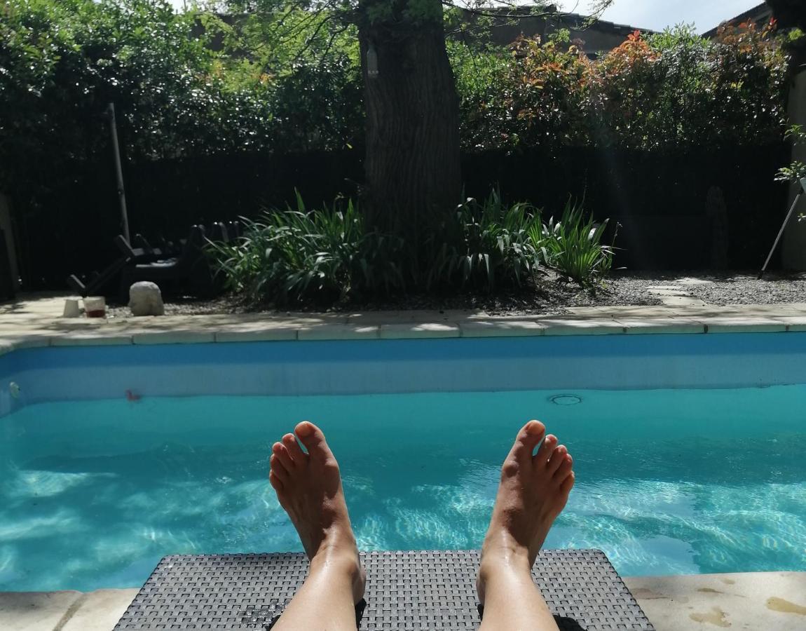 La Villa Carcassonne, Cite 8 Min A Pieds, Clim, Piscine, Full Wifi, Borne 7,5Kw, Velo Elect, Parking Prive Exterior foto