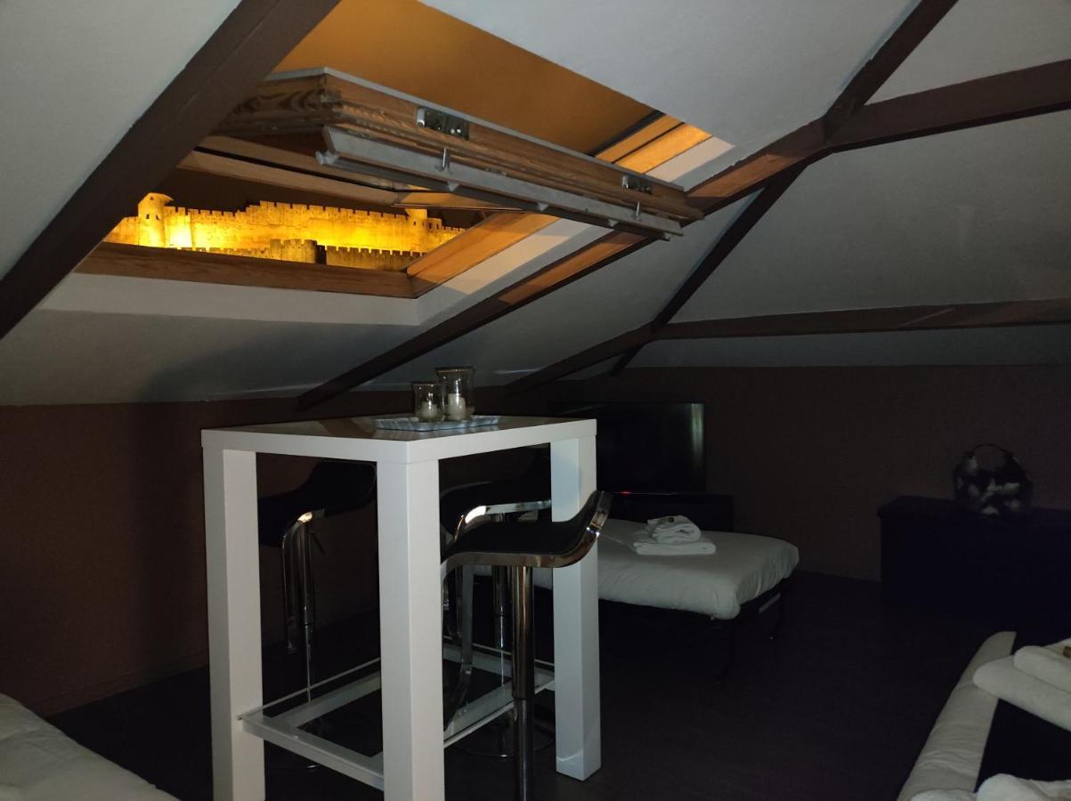 La Villa Carcassonne, Cite 8 Min A Pieds, Clim, Piscine, Full Wifi, Borne 7,5Kw, Velo Elect, Parking Prive Exterior foto